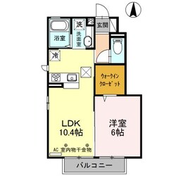 サイレント（高崎市日高町）の物件間取画像